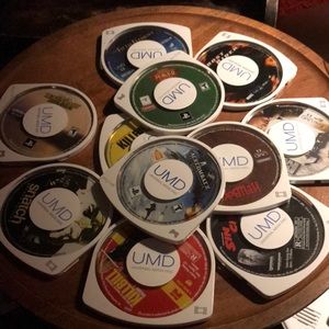 Lot of 11 UMD for PSP